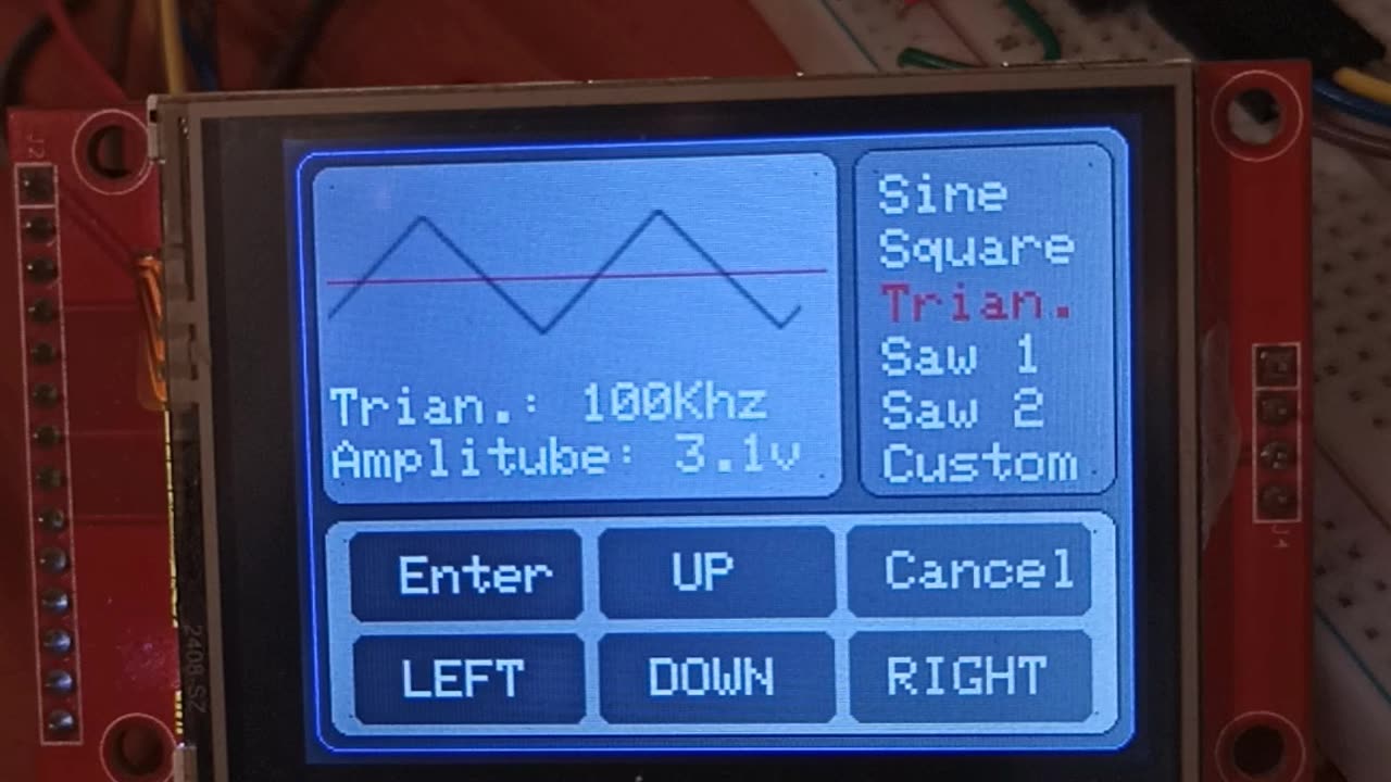 Waveform Generator build Update - AIR32F103