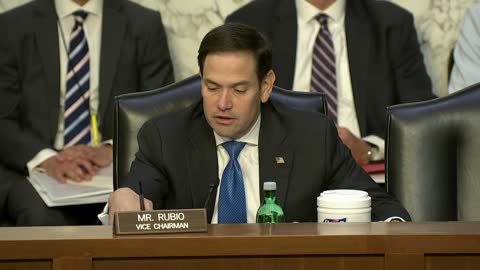 Vice Chairman Rubio Questions Witnesses During Intel Hearing on Protecting American Innovation