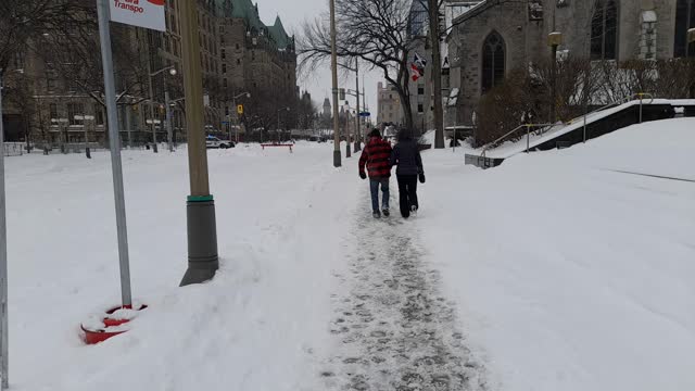 Ottawa Truckers Freedom Protest Feb 19 2022 7 pm