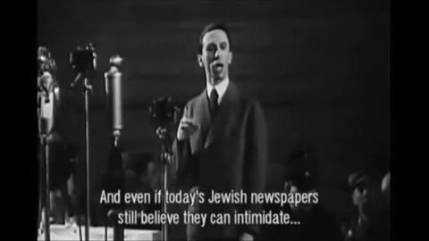 Joseph Goebbels on the Jewish Media