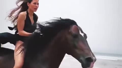 horse riding