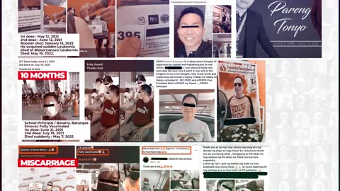 PINASLAGAS VACCULAM666 DEATHS HUSTISYA SA MGA BIKTIMA