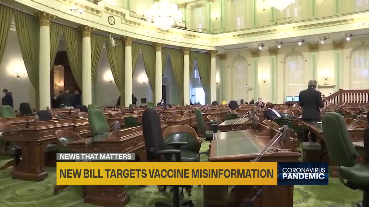 California lawmakers fight vaccine "misinformation"