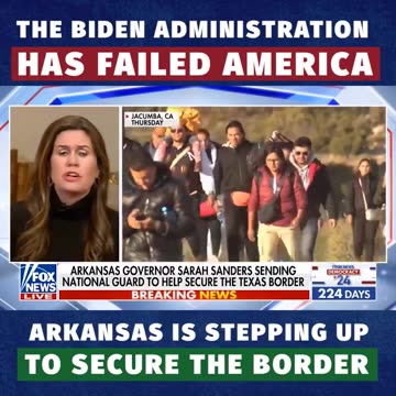 Sarah Huckabee Sanders Sending More National Guard Troops to Texas