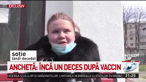 Drama lui Andrei Zaharia, vaccinat si decedat la Vaslui