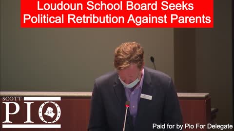 Loudoun County School Board Seeks Political Retribution