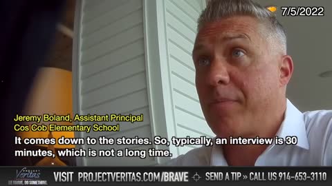 Project Veritas EXPOSES Woke Principal - Admits to Indoctrinating Kids