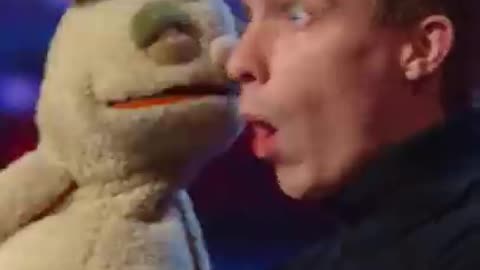 Funny ventriloquism 🤣 #agt