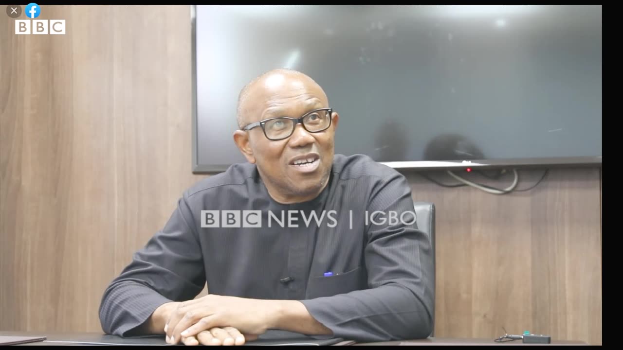 Peter Obi on BBC Igbo Refused to Allow Mazi Nnamdi Kanu's Name To Depart From His Mouth