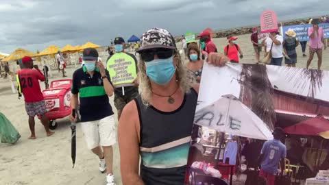 Marchan por mejorar condiciones de la Playa