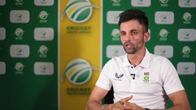 Proteas’ stand-in skipper Keshav Maharaj looking ahead to the England tour