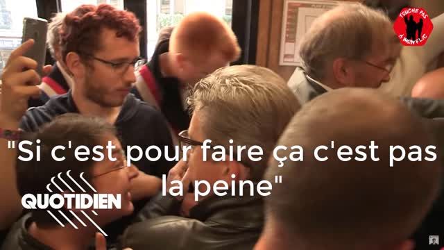 Vidéo Choc Jean Marie Mélenchon est un menteur, raciste, anti-flic, antisémite ... la preuve