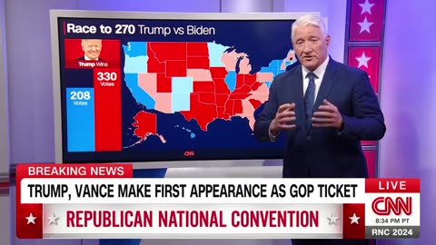 CNN: Trump Is on Course for Historic Landslide Win - Biden Is in 'Dire Straits'