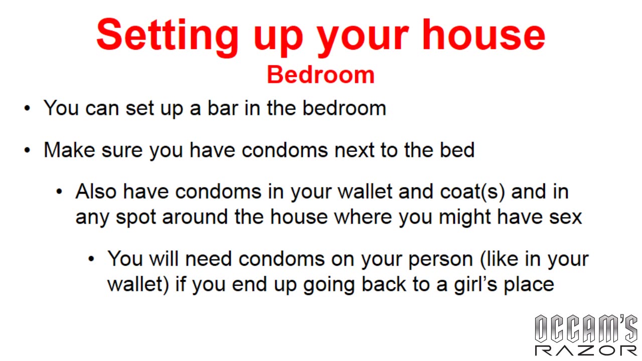 setting up house for end of date