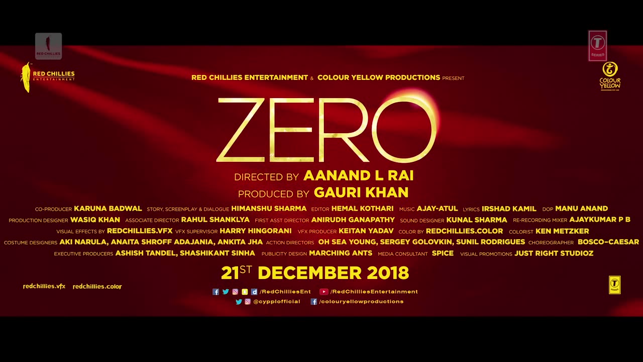 Zero movie song