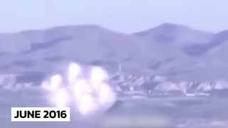 Strange UFO over Iraq