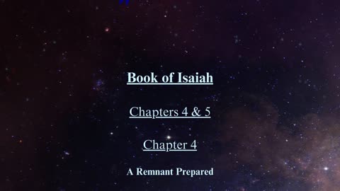 Christian Meme Video: Isaiah Chapters 4 & 5 (02/25/2024)