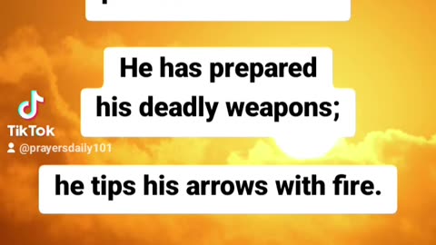 Psalms 7 verse 13