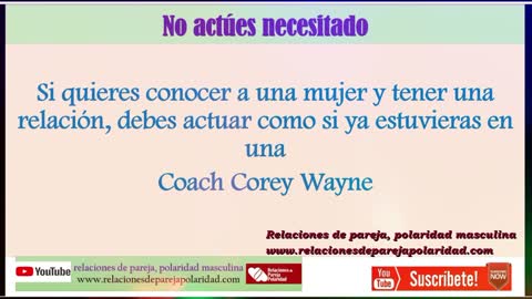 No actúes necesitado (ser así la aleja) #cortos #shorts