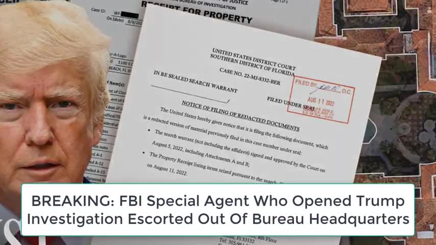 FBI Special Agent Who Opened Trump Investigation Escorted Out Of Bureau Headquarters