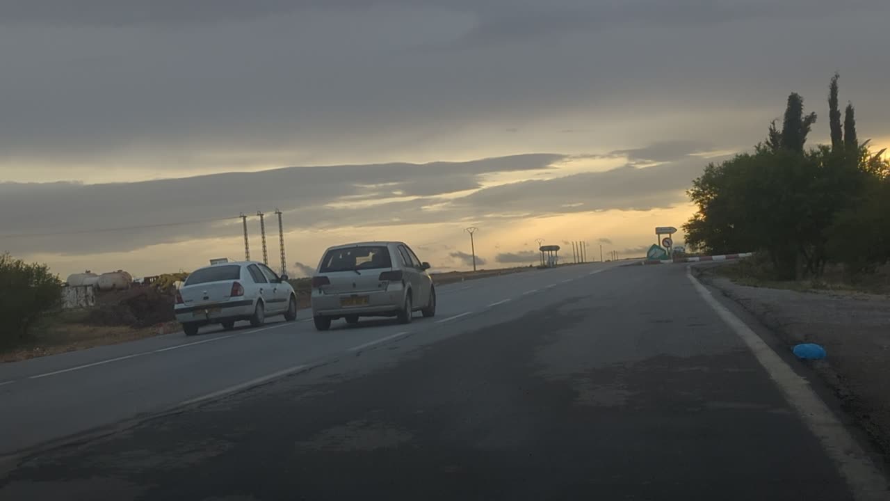 Sunset in Algeria