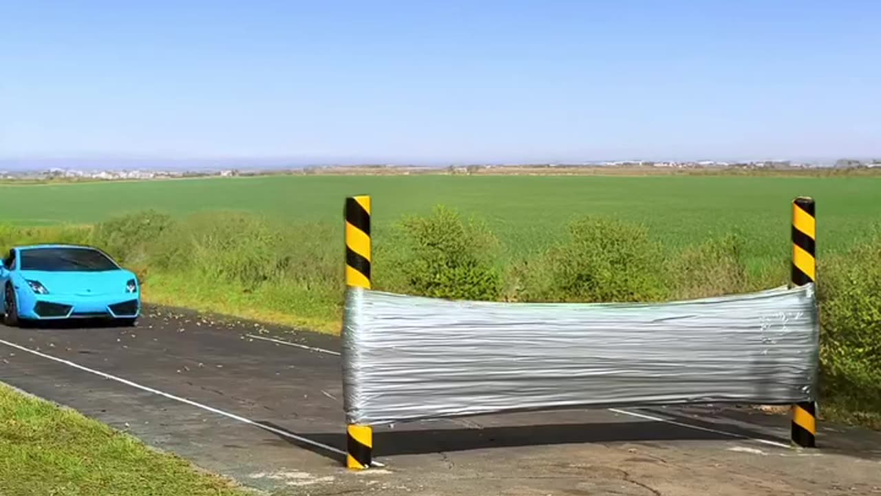 MrBeast tape vs. Lamborghini Amazing results watch