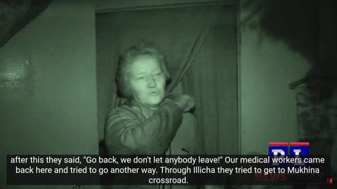 Testimony of war crimes allegedly committed by the Ukrainian military - Mariupol human shields 2022