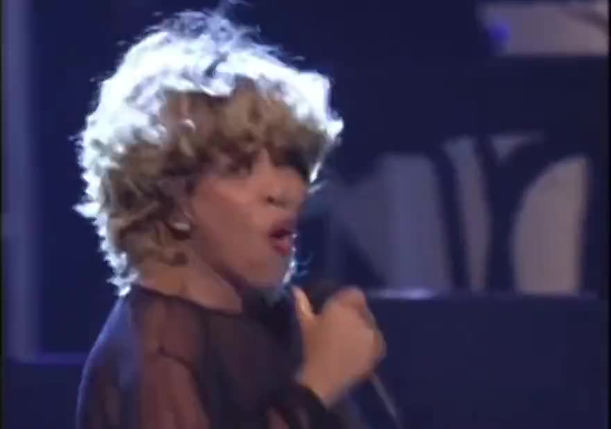 When Tina Turner turns up ...