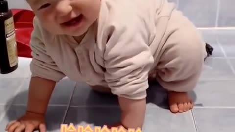 Cute chubby baby - Funny video