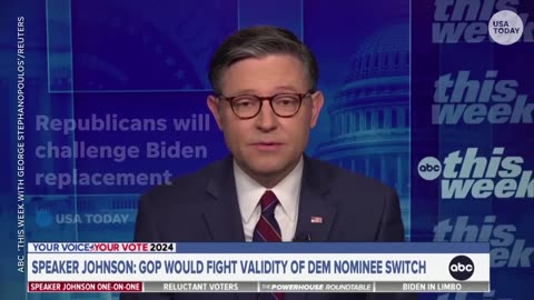 Republicans will challenge replacement of Biden