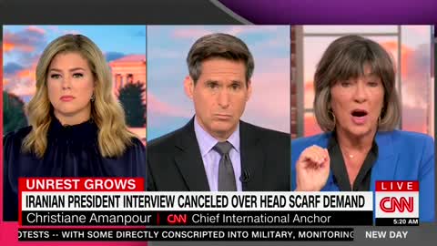 CNN Anchor Walks Out Of Interview With Iranian President After Refusing To Wear Headscarf