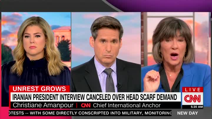 CNN Anchor Walks Out Of Interview With Iranian President After Refusing To Wear Headscarf