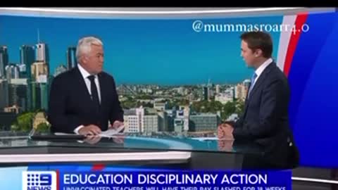 Teachers in Queensland who refused to get Covid shots will have their pay docked for 18 weeks