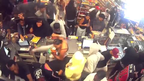 Wild Animals Stampede Through 711 in Los Angeles