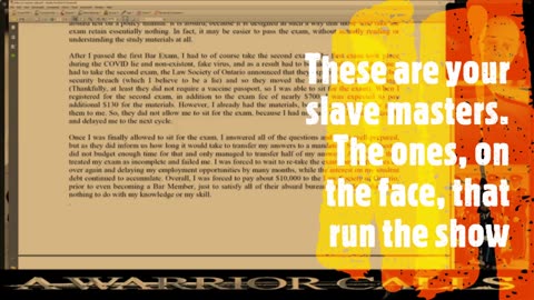 The BAR - A Corrupt and Fraudulent Institution just like the Banking System