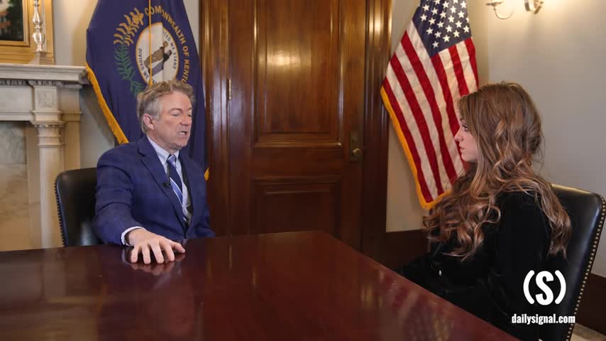 SENATOR R. PAUL TO DR. FAUCI HE LIED TO THE PEOPLEABOUT THE VACCINE.