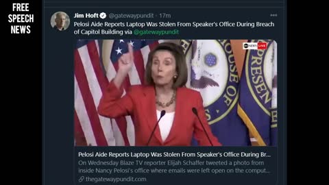 BREAKING! PELOSI LAPTOP STOLEN!!!