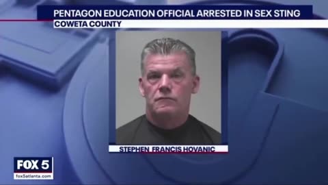 Pentagon Official Stephen Hovanic arrested in a human trafficking sting operation