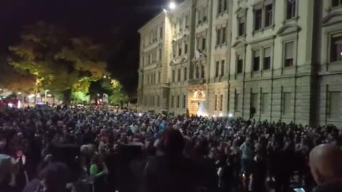 BOLZANO, ITALY: protesting against the clotshot pass