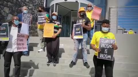 ANC nationalwide anti-racism pickets