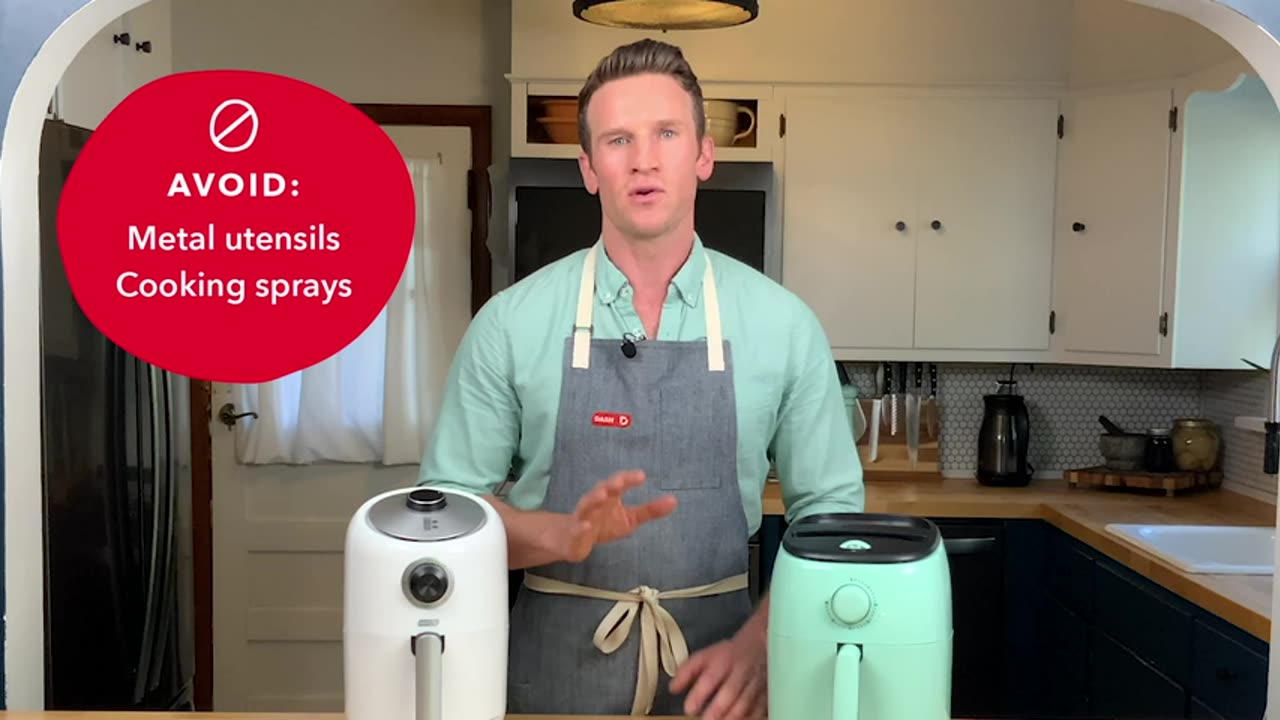 DASH Tasti-Crisp™ Electric Air Fryer Oven, Grey – Compact Air Fryer for Healthier Food in Minutes