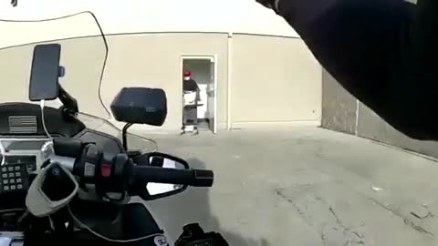 Cop Accidentally Ruins Thief's Getaway