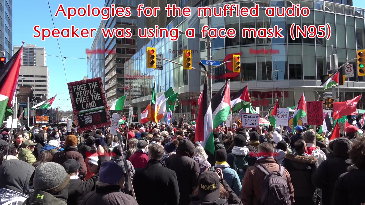 Shut it down for palestine - Taking our movement city wide - Irish/Toronto4Palestine(ian)/youth movement