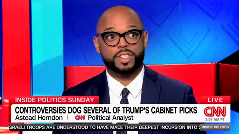 CNN Panelist Says Trump’s Cabinet Picks Like 'Ancient Rome,' Surrounded By 'Political Gladiators'