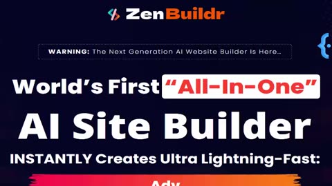 ZenBuildr Review - World’s First All-In-One AI Site Builder