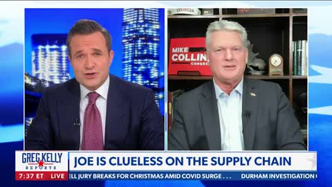 Mike Collins Joins Newsmax to Discuss Trucking Issues Caused by Joe Biden's Administration