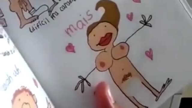 Um material inapropriado...