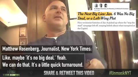 BREAKING! Pulitzer prize winning New York Times reporter Matthew Rosenberg