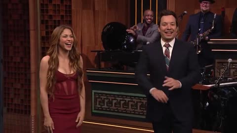 Watch It Once TikTok Challenge with Shakira | The Tonight Show Starring Jimmy Fallon