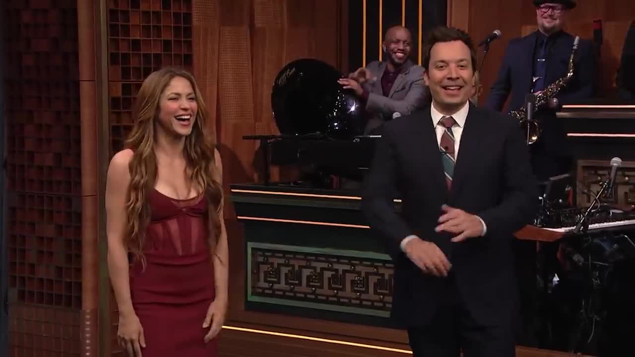 Watch It Once TikTok Challenge with Shakira | The Tonight Show Starring Jimmy Fallon